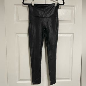 Spanx leather leggings